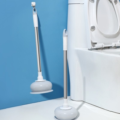 LYNN大吸力马桶疏通器 皮搋子 强力厕所疏通器马桶搋子马桶疏通浅灰色