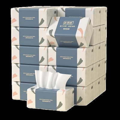 【大包装】真诚原木抽纸4层餐巾纸家用卫生纸母婴用纸商用纸巾 30包【175*140mm*260张】