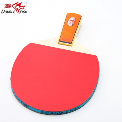双鱼乒乓球拍直拍026A 双拍套装2只装 附3球 双减亲子互动休闲娱乐减负国货球拍