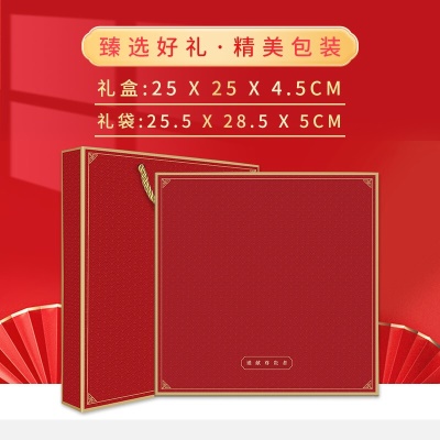 京状元 高档笔记本子精美礼盒套装可定制印LOGO年会礼品商务伴手礼周年庆节日纪念品活动奖品送客户员工 TK18+QB4+两用U盘【尊享礼盒装】 金