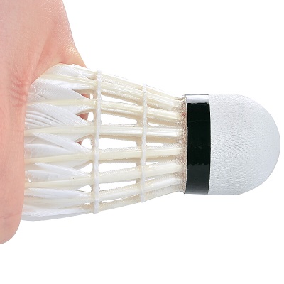 威克多VICTOR 胜利羽毛球 耐打稳定练习比赛用球 云雀4号LARK4   12只装