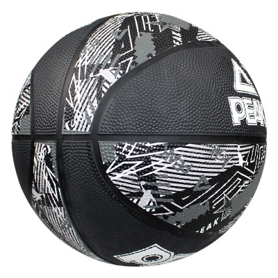 匹克（PEAK）室内外通用蓝球成人儿童比赛篮球 黑色 DQ112755