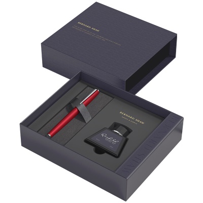 萧伯纳（Bernard Shaw） 星耀系列钢笔高端商务办公笔高档情人节礼物教师节年货送礼0.6mm 伦敦红【墨水套装】 【自营仓发货】极速&不支持刻字&无贺卡