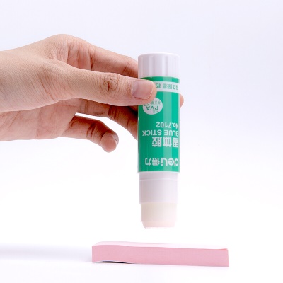 得力(deli)21g高粘度PVA固体胶水/胶棒 快干耐用便携 学习生活手工DIY 12支/盒 办公用品 7102