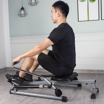 雷克 （LEIKE）健身器材划船机家用划船器液压多功能静音划船健腹器材 划船机三代